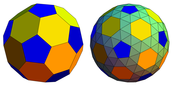 [Truncated Icosahedron and Snub Truncated Icosahedron]